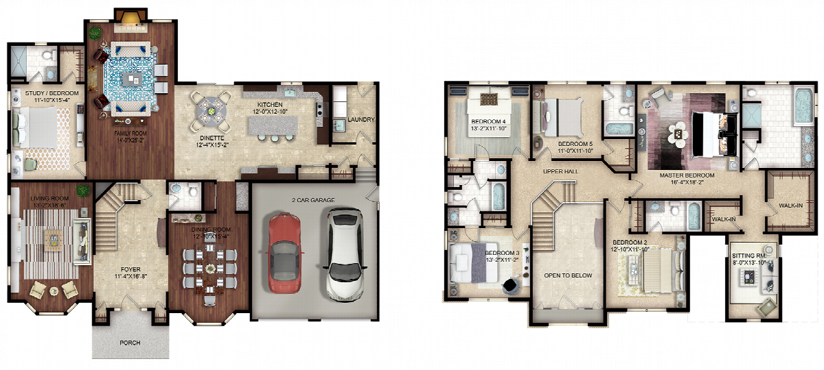 floorplan for the house in belle mead, NJ