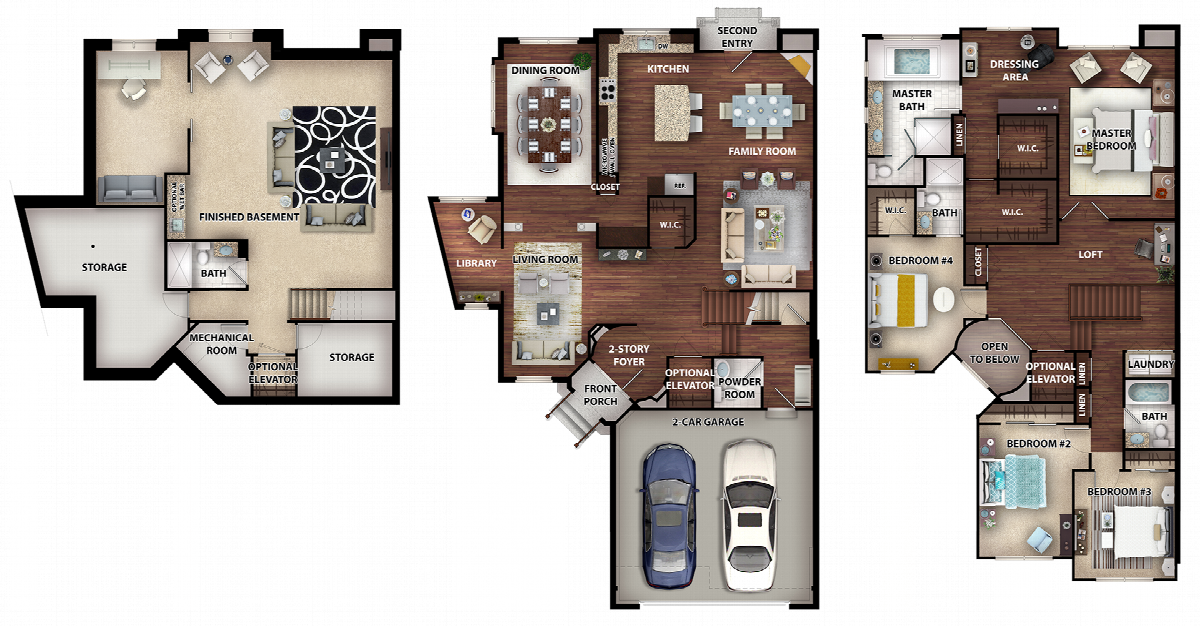 floorplan for the house in belle mead, NJ