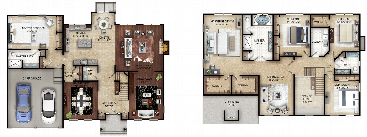 floorplan for the house in belle mead, NJ
